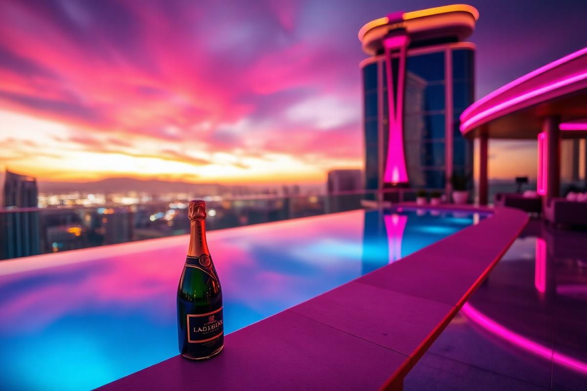 Vegas rooftop