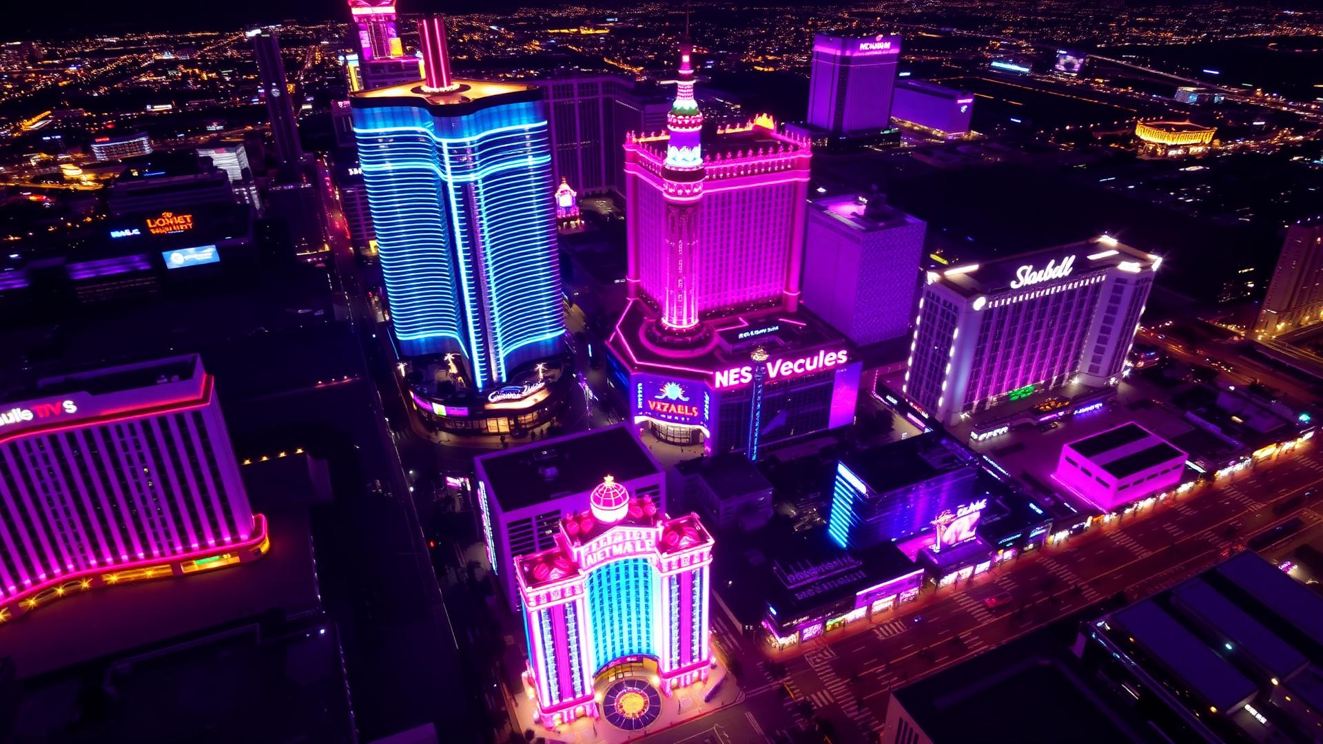 Las Vegas at night